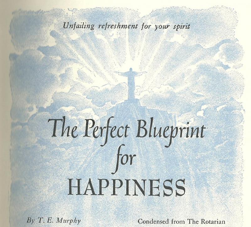 Blueprint for happiness